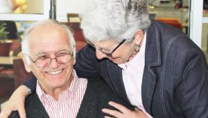 elderly couple